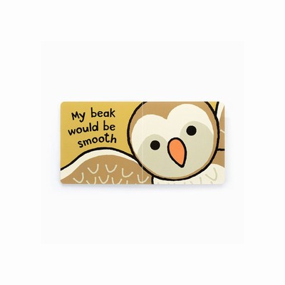 Jellycat If I Were an Owl Board Books Australia | 356140JKL